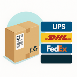 darwynnshipper shipping partners ups dhl fedex canada